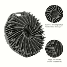 Rejuvenate Your Skin with the Soft Silicone Back Brush - Exfoliating Shower Sponge with Handle