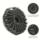 Rejuvenate Your Skin with the Soft Silicone Back Brush - Exfoliating Shower Sponge with Handle